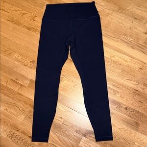 Lululemon Athletica Navy Leggings size 10
